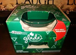 1 Glade Wax Melt Candle Electric Tart Holiday Edition Christmas Green Color - £15.89 GBP