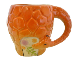 Giraffe Boston Warehouse Collectible Coffee Mug Animal Figurine Orange 24 fl oz - £167.05 GBP