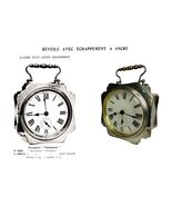 1878 French Carriage Clock Grand Prix De L'horlogerie by Japy Frres - $600.00