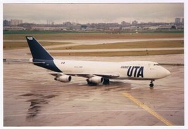 Photo Airplane Union de Transports Aériens France Cargo Boeing 747 4 x 6 - $0.67