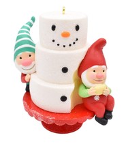 Hallmark Christmas Ornament 2021 Gnome for Christmas Gnomes with Cake - £17.40 GBP