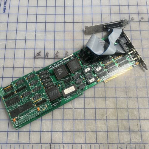 Vintage NEC Multisync Color Graphics Board Video Card Working  - $81.28