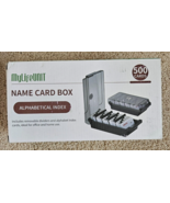 My Life Unit Name Card Box Alphabetical Index Holds 500 Cards New In Box - €8,43 EUR