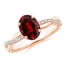 Authenticity Guarantee

ANGARA 1.56 Ct Oval Garnet Twist Shank Ring with Diam... - £894.49 GBP