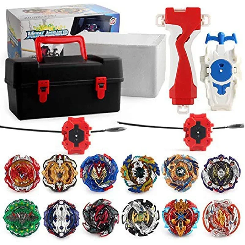 Beyblade Burst Bey Battling Top Burst 12 New Gyros Top with 2 Launcher, Arena - £41.58 GBP