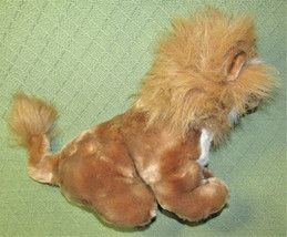 12&quot; People Pals Lion Stuffed Animal Furry Mane Soft Plush Sitting Aurora Toy - £17.92 GBP