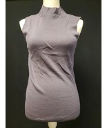 St. John Purple Tank Lavender Sleeveless Tunic Top Blouse Shirt Size Med... - $2,192.07 MXN