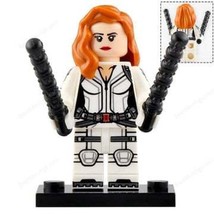 Black Widow (White Suit) 2020 Movie Marvel Super Heroes Minifigures Toys... - $9.98