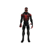 Spider Man Maximum VENOM Miles Morales Titan Hero Series Figure 2017 E8729 11” - £9.45 GBP