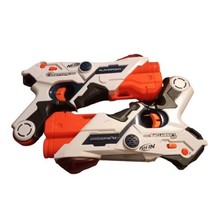 2 Nerf LaserOps Pro Alphapoint Laser Plastic Toy Gun 2017 TESTED WORKS E... - £20.94 GBP