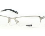 MINI VMI409 COL. 581 SILVER EYEGLASSES GLASSES HALF RIM METAL FRAME 54-1... - $44.55