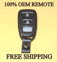 100% Oem 08-13 Hyundai Elantra Touring Keyless Remote Fob Transmitter PINHA-T008 - £99.89 GBP