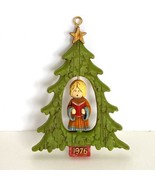 1976 Spinning Singing Angel In A Christmas Tree Vintage Ornament 4.5in - £19.50 GBP