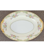 NORITAKE China ~ Serving Platter ~ 8.5 x 11.75 ~ GORDONA ~ Japan ~ Flora... - $51.88 CAD