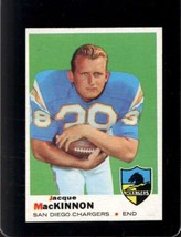 1969 Topps #202 Jacque Mackinnon Ex Chargers *X61816 - £2.55 GBP