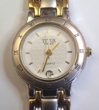 Solvil Et Titus 3680L Swiss Two-Tone Women&#39;s Wristwatch - £61.89 GBP