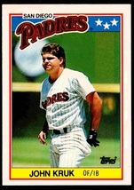 San Diego Padres John Kruk 1988 Topps UK Mini Baseball Card #41 nr mt - £0.38 GBP