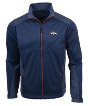 Antigua Revolve NFL Denver Broncos Navy Blue Full Zip Jacket Adult S NWT - £22.86 GBP