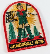 Vintage 1979 Great Salt Lake Council Jamborali Boy Scouts America BSA Camp Patch - £9.13 GBP