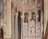 The Cathedral of St. John the Divine Completed Sanctuary New York Postca... - $4.99