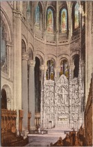 The Cathedral of St. John the Divine Completed Sanctuary New York Postca... - $4.99