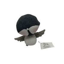 Stacey Yacula Figurine Black White Bird Stone ResinFor Enesco 3 in Artisan - $11.66
