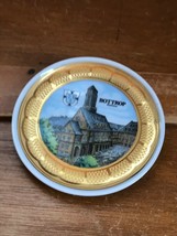 Estate Theo Rubn Bottrop RatHaus Germany Small Porcelain Plate with 22.8 Karate  - £12.42 GBP