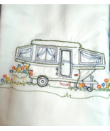 Dishtowel Dishtowels Pop Up Camper Campers Travel 100% Cotton Lg 32&quot; x36... - $13.51 CAD