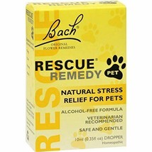 NEW Bach Pet Rescue Remedy Natural Stress Relief for Dogs and Cats 10 Ml - £16.81 GBP