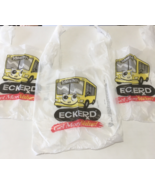 Vintage Eckerd drugstore school days bus graphics plastic shopping bag lot - $28.66