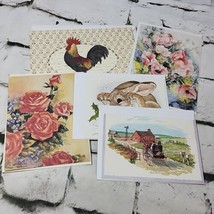 Greeting Cards Vintage Blank inside Lot of 5 with envelopes  - £11.59 GBP