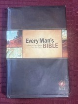 Every Man&#39;s Bible: New Living Translation [Hardcover, Every Mans Series]  Study  - £17.92 GBP
