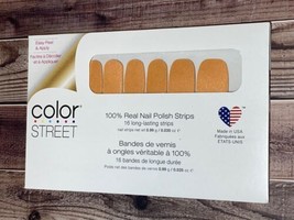 Color Street Nail Strips Tangerine Tempo  - $5.99