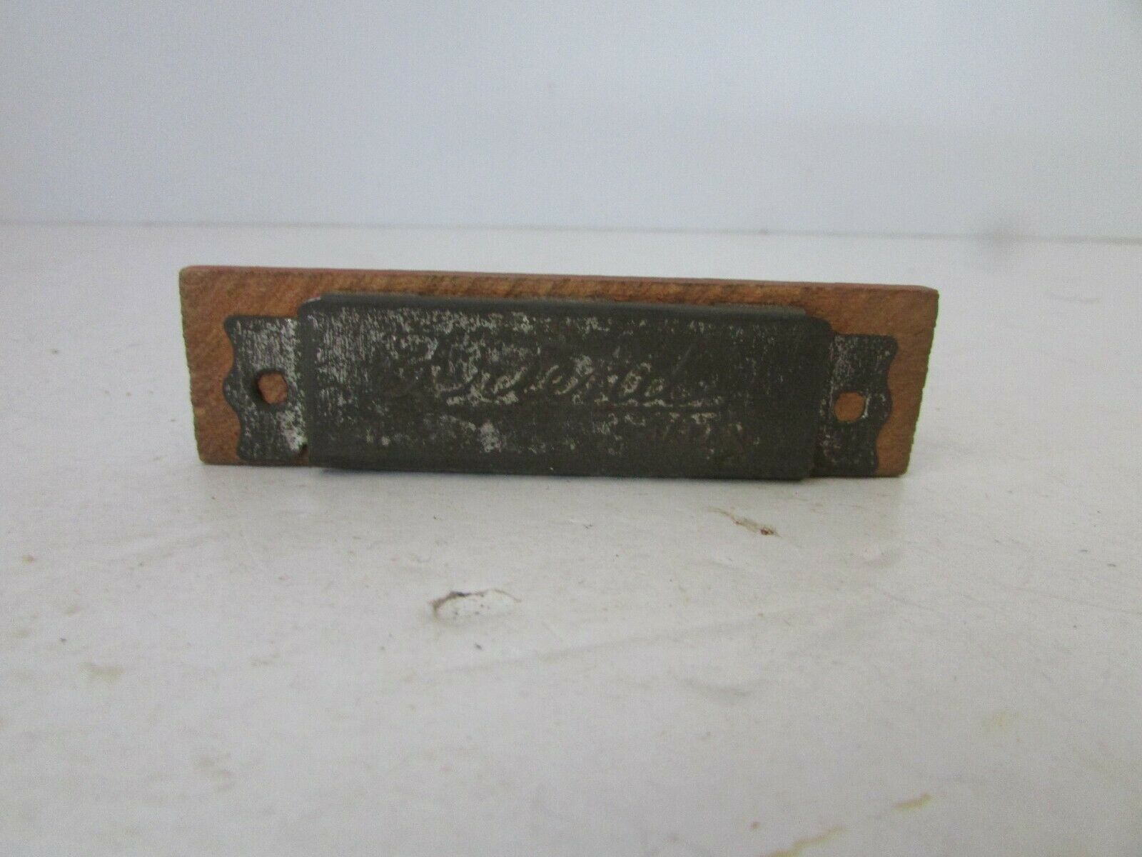 Primary image for VINTAGE HARMONICA WOOD & METAL FRIENDS FROM JAPAN 3.25"L AS IS