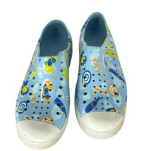 Native Kids Jefferson Slip-On Shoes Blue Orange Print Size 13 - €12,33 EUR