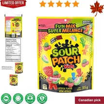 Sour Patch Kids Big Kids Soft &amp; Chewy Candy, Family Size, 315G - £10.16 GBP