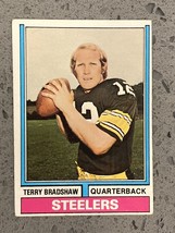 1974 Topps #470 Terry Bradshaw Steelers HOF 4 Time SB champ EXC Condition - £12.92 GBP