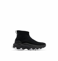 SOREL Kinetic Breakthru Acadia Waterproof Sneaker Booties US Size 5 - Black-#903 - £56.16 GBP