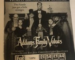 Addams Family Values Tv Guide Print Ad Christina Ricci Christopher Lloyd... - $5.93