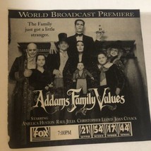 Addams Family Values Tv Guide Print Ad Christina Ricci Christopher Lloyd TPA5 - £4.67 GBP