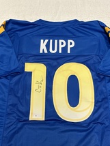 Cooper Kupp Signed Los Angeles Rams Football Jersey COA - £116.37 GBP