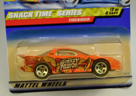 Hot Wheels Snack Time 2 Firebird Car 26013 014 14 5SP New - $4.75