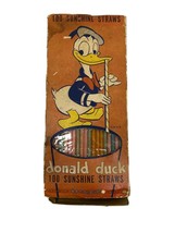 Donald Duck Sunshine Straws Vintage Walt Disney - $12.71