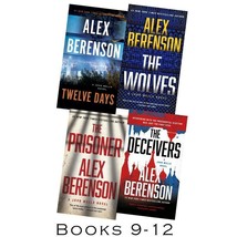 JOHN WELLS Thriller Series by Alex Berenson Collection Set of Paperbacks 9-12 - £25.14 GBP