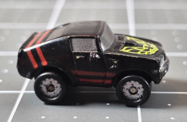Micro Machine 1970&#39;s Pontiac Trans Am In Black / Yellow Wings On The Hood - $6.92