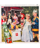 1953 7-UP Soda Pop Advertisement Costume Party Fresh Up Seven Up Vintage... - $29.99
