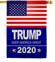 Trump 2024 - Impressions Decorative House Flag - H170081-BO - £29.07 GBP
