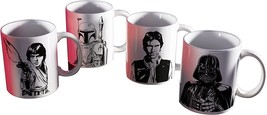 Star Wars Coffee Mug Set Of Four - £51.95 GBP