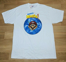 Super Nintendo SNES 1993 Mario Mania Employee Promo Shirt Men&#39;s XL 1990s... - $340.36