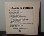 Lullaby Baxter Trio - Capable Egg (Promo CDr, 2000, Atlantic) - $14.24